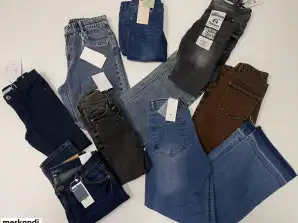 Multi brand jeans for kids - fashion jeans for children - various sizes, different models wholesale
