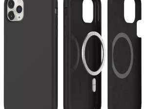 Tech Protect Σιλικόνη MagSafe iPhone 11 Pro Μαύρο
