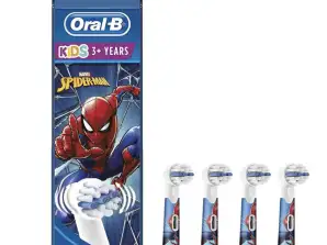Oral-B - Детский Человек-паук - 4 шт.