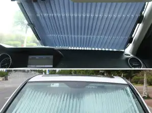 Iepazīstinām ar revolucionāro SolarProtect ievelkamo automašīnu saulessargu - jūsu galīgo vairogu pret sauli! - SolarProtect 65 × 160 cm