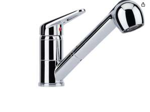 KITCHEN WATER TAPS CHROME - Franke Chrome Novara Plus Kitchen Mixer Taps - 79 New Boxed Units Available