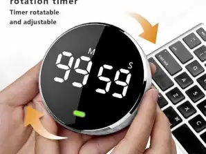 Magnetic Digital Clock TIMEOUT