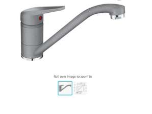 KITCHEN TAPS WATER 55 Pcs Franke Novara Plus Stone Grey Low Spout Taps, Brand New