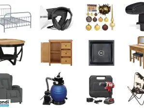 Furniture, DIY & Other Bundle - Not Tested - 599 Products from Vida XL