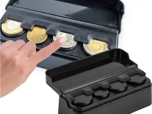 Кутия за монети, кутия за монети, портфейл, организатор, съхранение на монети