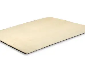 Plyschmatta RABBIT 120x160 cm Antislip Beige Soft