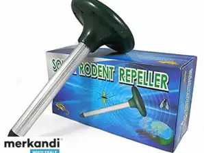 PO-1110 Solar Mole Repeller & Mice Repeller - Solar Powered