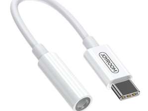 Joyroom Converter Type C to 3.5mm Mini Jack Cable for Smartphones  Whi