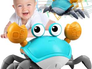 MEGA Escaping Crawling WALKING Crab Interactive Toy FOR KIDS XL QC-1Y