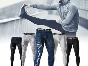 Predstavljamo T-Flex muške kompresijske hlače - podignite svoje iskustvo vježbanja! (S/M)