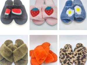 Lot of Wholesale Home Walking Winter Slippers