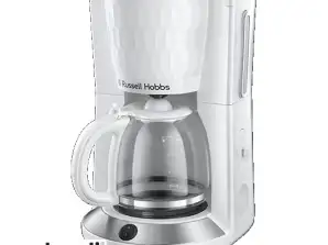 RUSSELL HOBBS 27010-56 Cafetière en nid d’abeille blanc