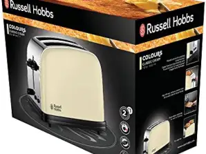 RUSSELL HOBBS 24080-56 Adventure 2 Slice Toaster Brushed