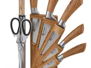 EB-930 Edënbërg Prestige Line - Stainless Steel - Luxury Knife Set - 8 pieces