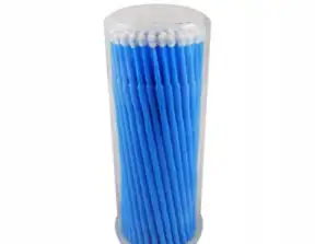 Micro eyelash applicators 2.5mm - 100 pcs. in a tube. The multipack contains 200 tubes.