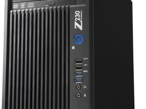 HP Z230 arbejdsstation Core i5-4570 3,20 GHz 8GB 256GB SSD klasse A-