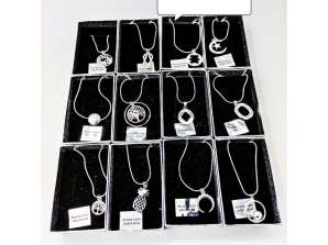 Silver plated costume jewelry 925 assorted lot - Wholesaler from Spain
