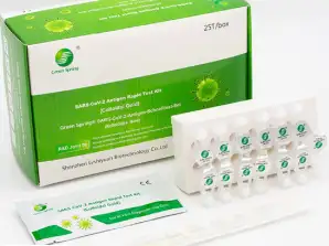 Greenspring SARS-Cov-2 Antigen Rapid Test Kit Ημερομηνία λήξης.10/2024