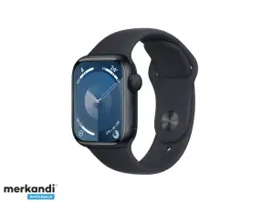Apple Watch S9 alumiini 41mm GPS Midnight Sport Band S/M MR8W3QF/A