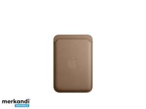 Cartera Apple iPhone FineWoven con MagSafe Taupe MT243ZM/A