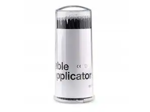 Micro applicateurs de cils 2.5mm - 100 pcs. dans un tube. Le multipack contient 200 tubes.