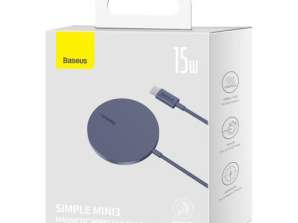 Baseus Wireless Charger Magnetic Simple Mini3  15W  Purple  CCJJ040205