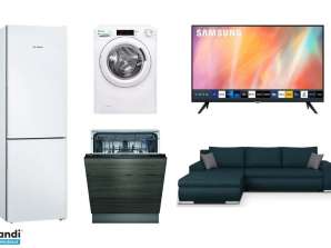Lot of Large Household Appliances, Furniture, High Tech, Mixed Quality - Offered by Cdiscount
