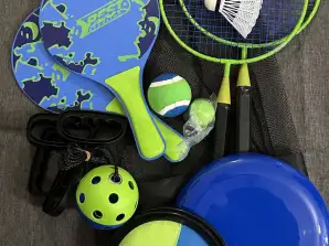 Paplūdimio paplūdimio žaidimo rinkinys Žaislinis badmintono kamuolys