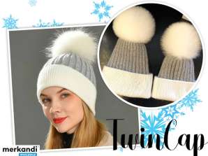 Introducing TwinCap: Stylish Knitted Hats for You and Your Little One!