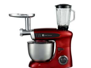 Imperial Collection Multifunzionale Robot da cucina Frullatore Tritacarne Rosso