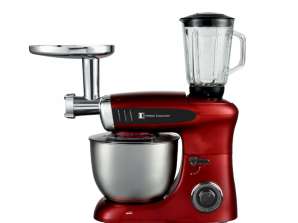Imperial Collection Multifunctional Stand Mixer  Blender  Meat Grinder Red
