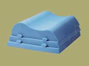 Mėlynos ObusForme 3 in 1 kojų atramos pagalvėlės