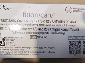 Fluorecare 4in1 Combo - Covid/Influenza A+B/RSV Cassette Test - for self-testing