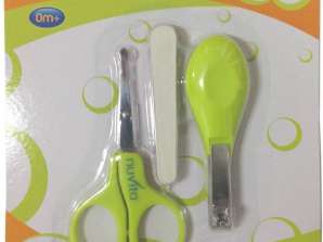 Wholesale Nuvita Baby Nail Kit in Yellow - 600 Units & Green - 800 Units
