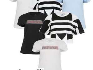 Adidas Groothandel gemengd dames T-shirt assortiment 24 stuks.
