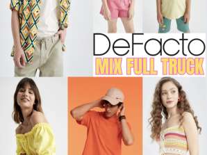 Stock Clothing Mix Summer DeFacto Kobieta, Mężczyzna i Dzieci