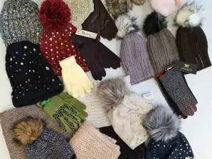 Zimski paket - klobuki, rokavice, šali, naušniki NOVO - kategorija A