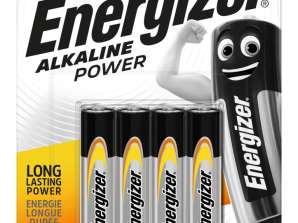 Energizer batterier Alkaline Power Micro (AAA) 4 stk.