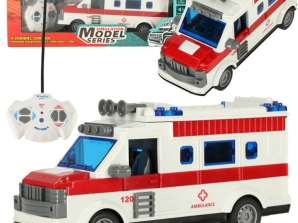 Krankenwagen Krankenwagen für Kinder ferngesteuert mit Fernbedienung Lichtton 1:30