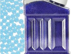 Hydrogel νερό gel μπάλες για πιστόλι λουλουδιών μπλε 250g 50 000pcs 7 8 χιλιοστά