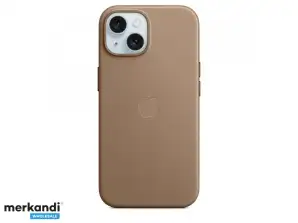 Coque Apple iPhone 15 FineWoven avec MagSafe Taupe MT3C3ZM/A