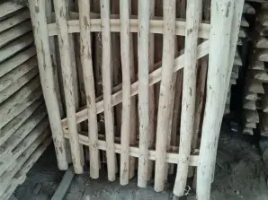 Haselholzzäune aus der Ukraine, in allen Sortimenten und Größen verfügbar