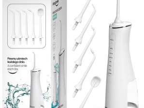 KRACHTIGE Tandenirrigator WhySmile Dental DRAADLOOS 5 Modes 5 Nozzles WF109
