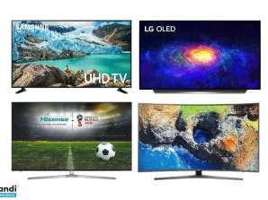 Pack of 8 Mixed Televisions - Varied Quality for Resellers