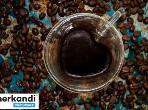 Borosilikátový dvojskleněný šálek na kávu ve tvaru srdce 300 ml
