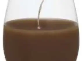 Žvakė įstrigo stikle 10x8 cm