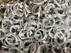 Oferta em massa: Mais de 20.000 autênticos cabos de carregamento usados da Apple disponíveis