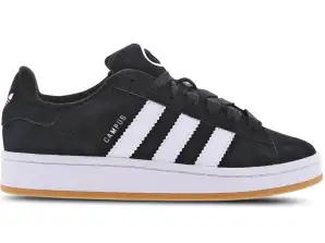 Topánky adidas Campus 00s Black J (GS) - HQ6638 pre deti - Veľkosti 4Y-5,5Y Veľkoobchodná dodávka 28 párov