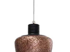 Copper PTMD 'Danish' round pendant lamps