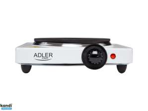 Adler AD 6503 Elektro-Campingkocher mit Ein-Flammen-Kochfeld 1500W